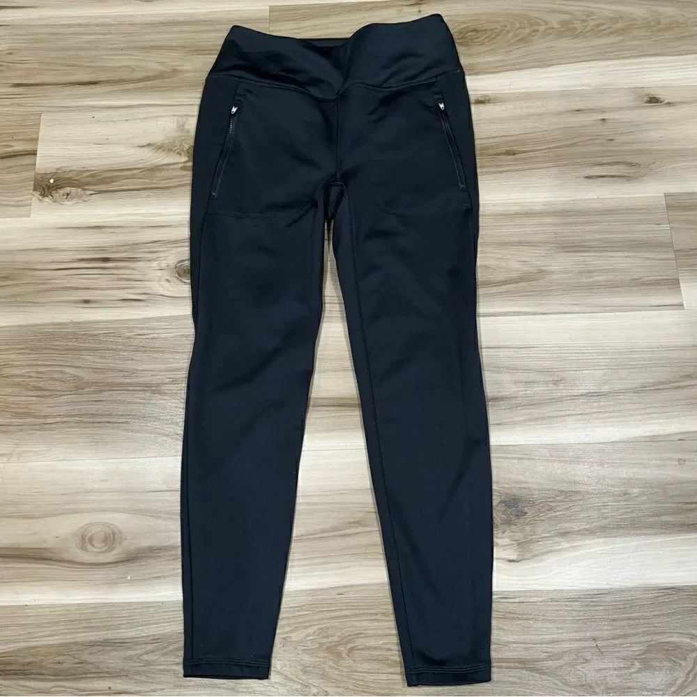 Spyder Active Black Fleece Lined Joggers Women’s Medium